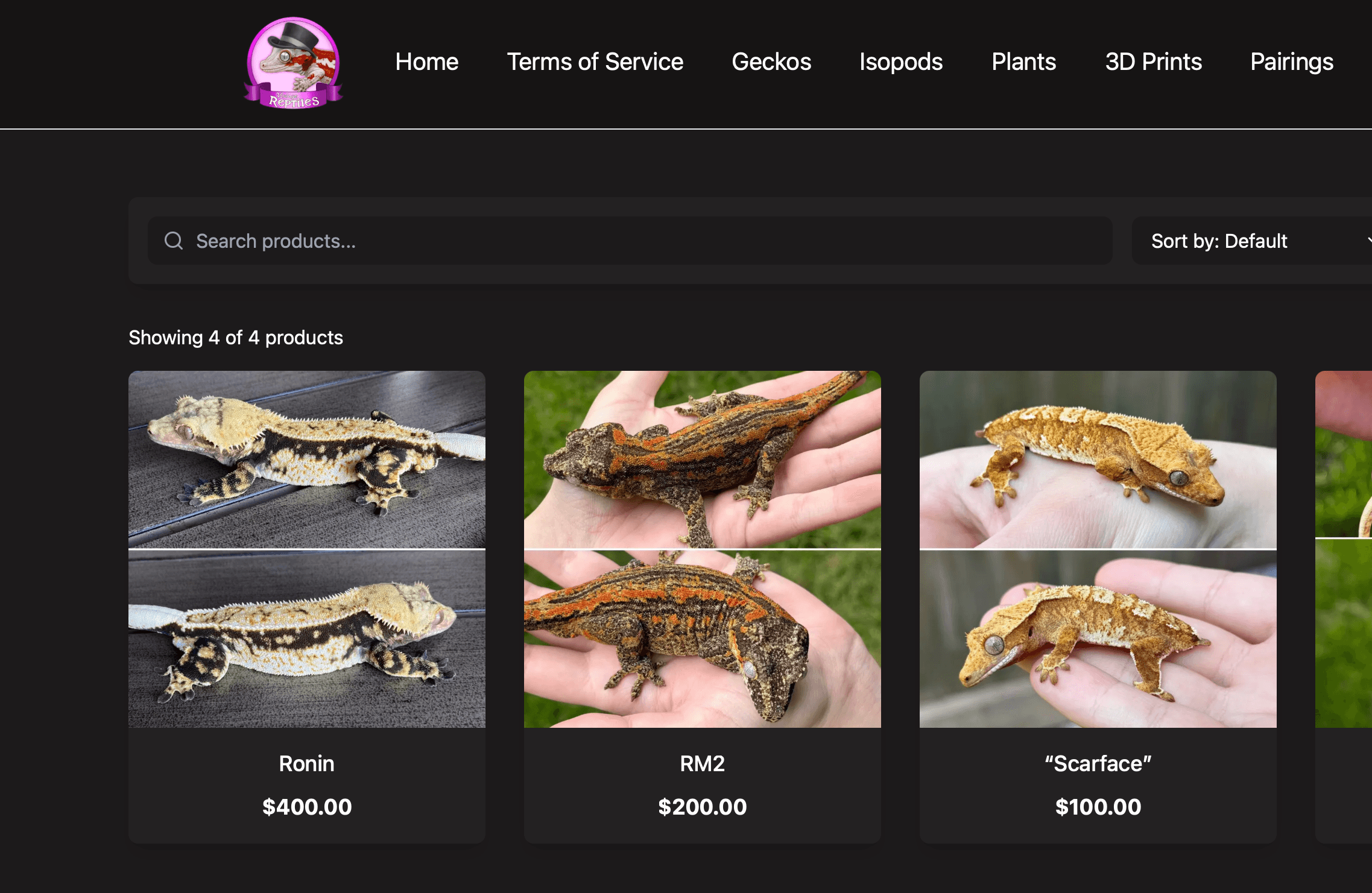 Vintage Reptiles Store